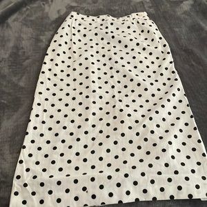 Vintage polkadot skirt